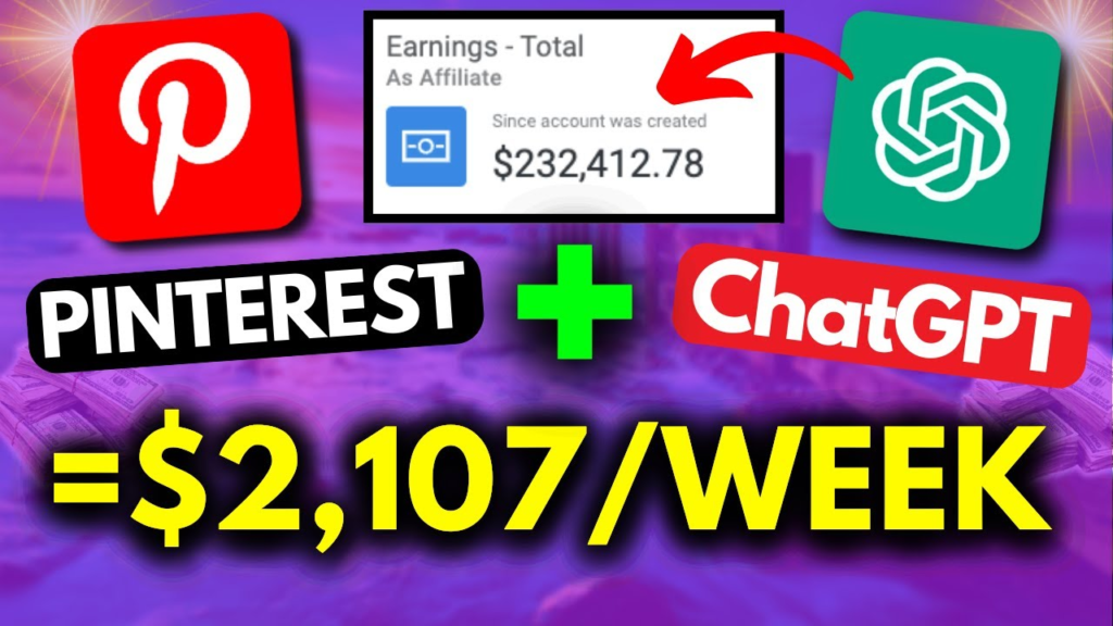 Strategi Affiliate Marketing di Pinterest dengan ChatGPT, Hasilkan $2000 Per Minggu Hanya Dalam 15 Menit Sehari!