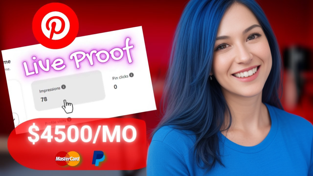 Raih Ribuan Pengunjung dan Penghasilan $4500 per Bulan dengan Pinterest!